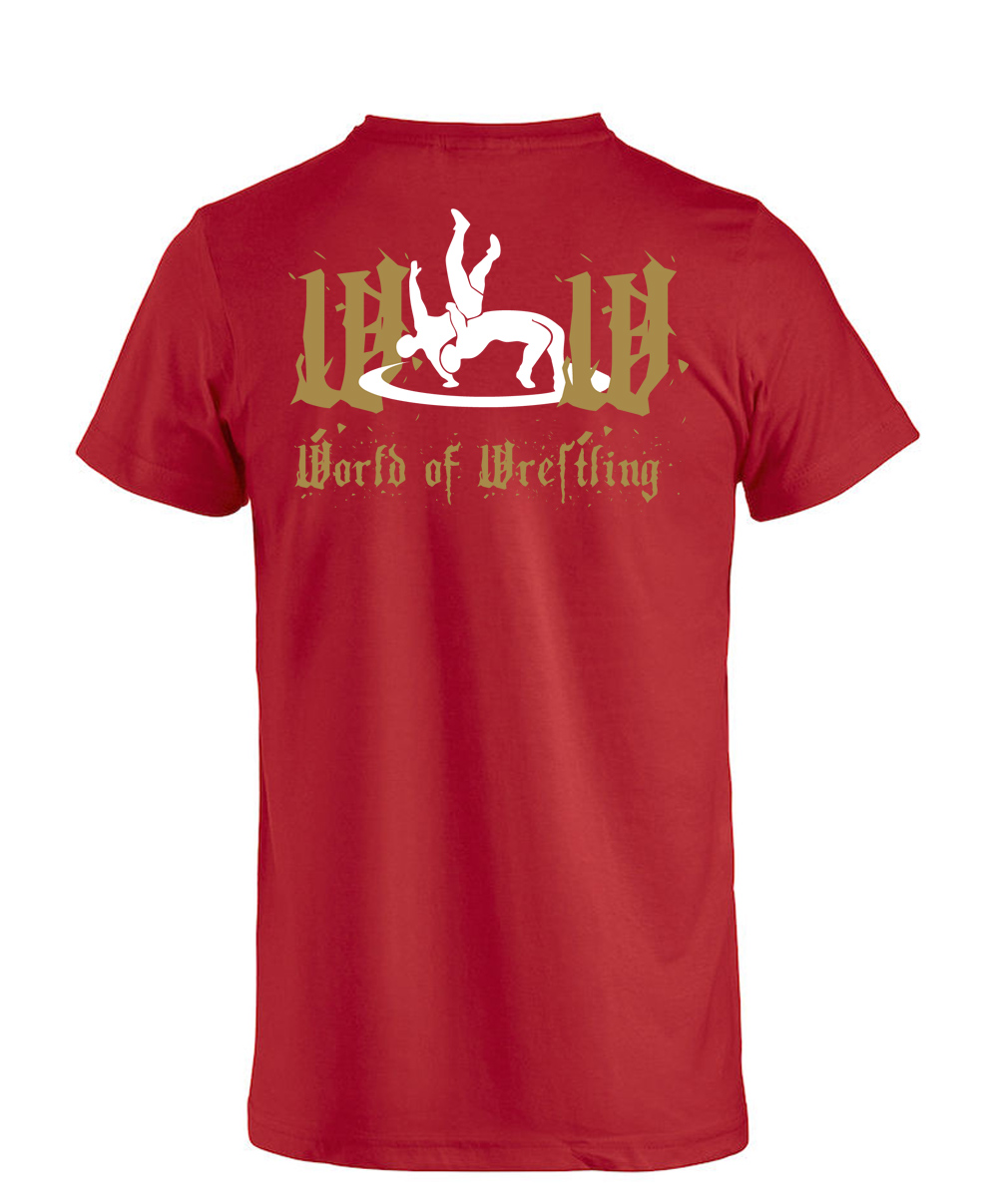 Wrestler-rot Wrestler T-Shirt Damen / Herren