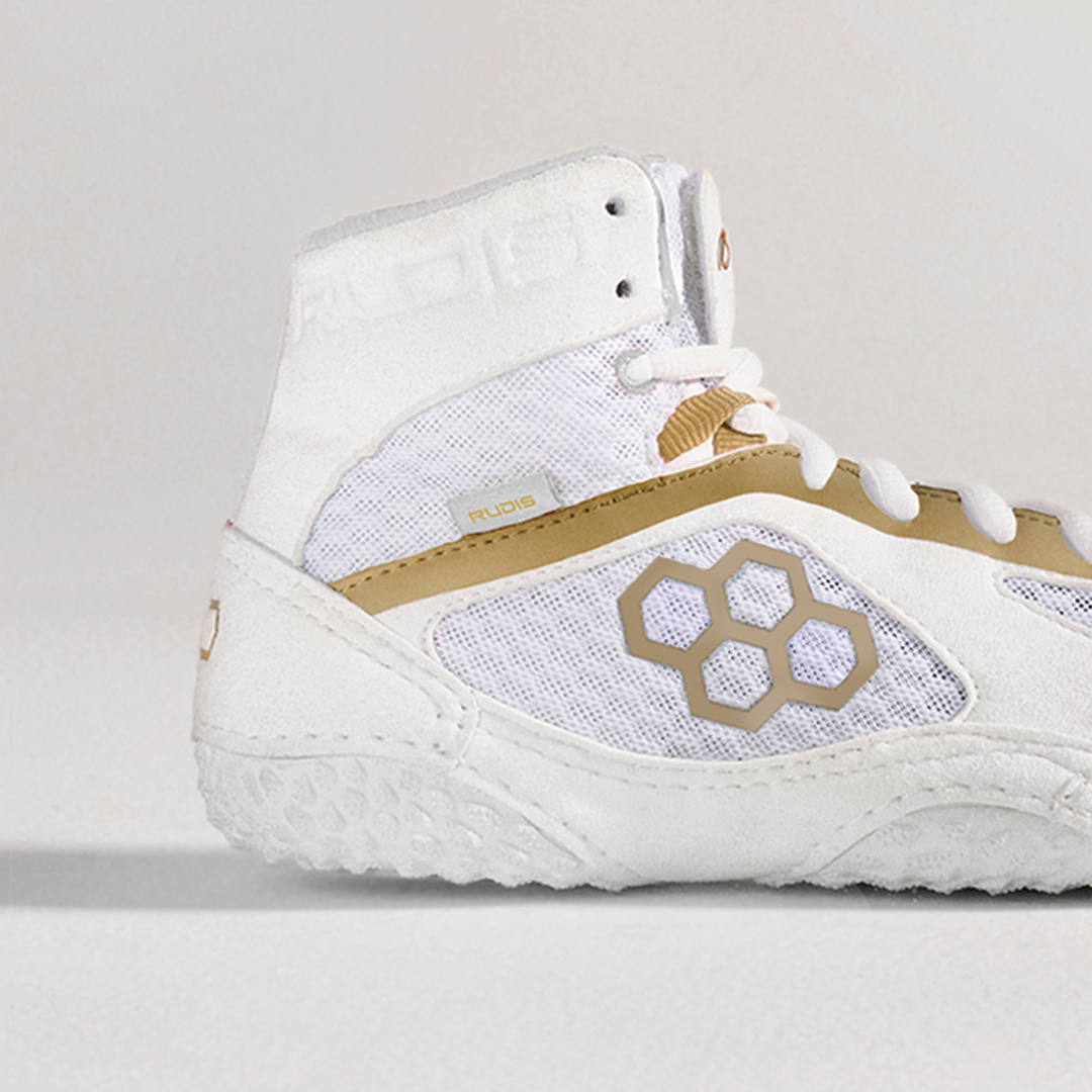 JBA-0006-UN-07-5-Jordan-Burroughs-Alpha-2-0-White-gold-wrestling-shoes-Ringerschuhe-mma-Schuhe-boxing-Shoes-RUDIS-08 Ringerschuhe Rudis Jordan Burroughs Alpha 2.0 Youth -  White/gold - only size 32