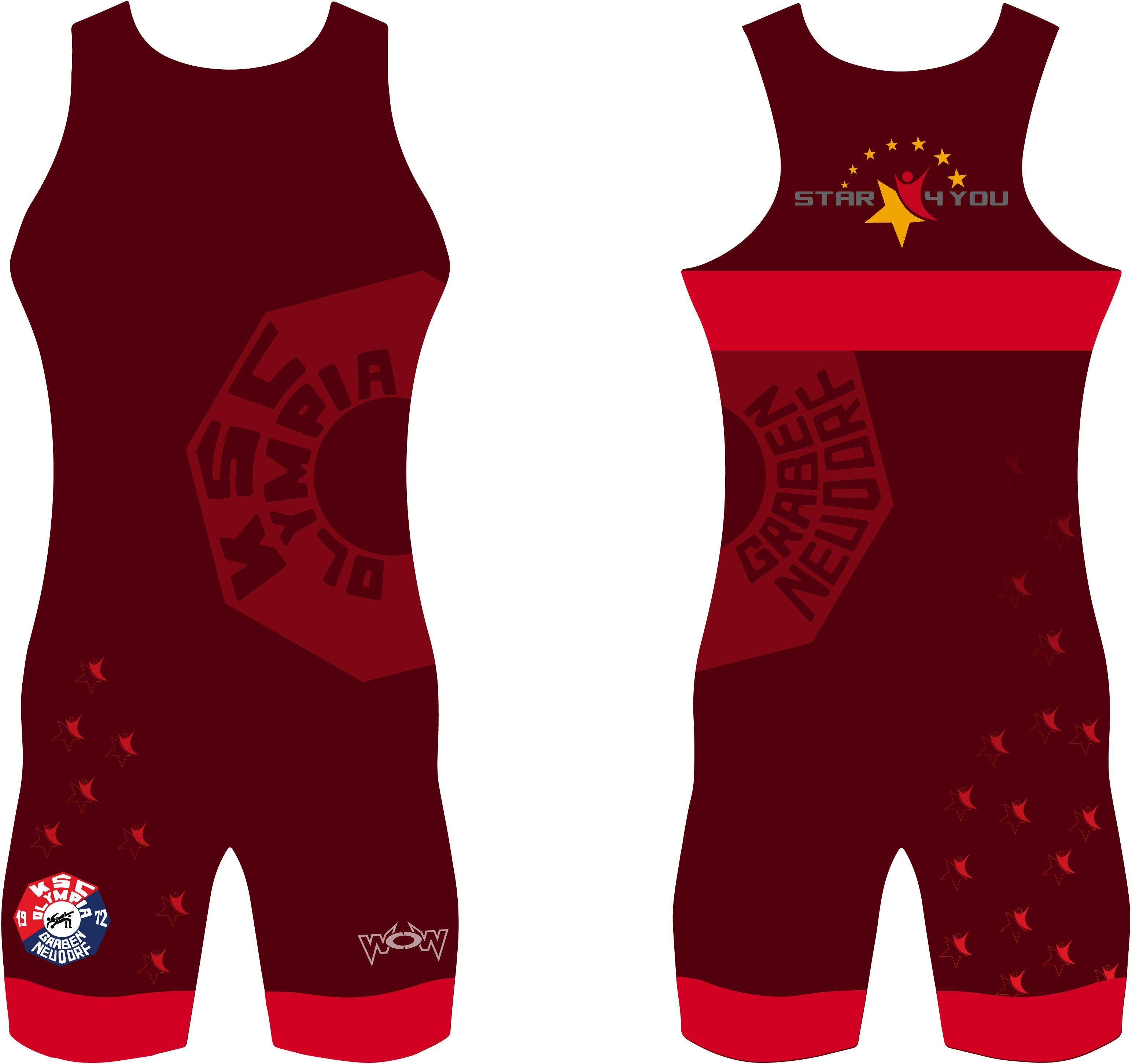 Rot5ca1f29b818b4 Graben-Neudorf Trikot Kinder Doppelpack