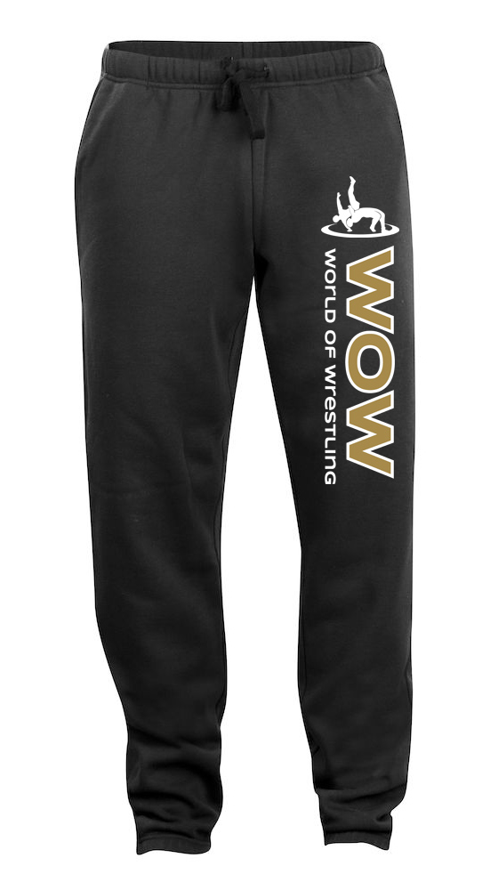 5589758e5634eb WOW Jogginghose Ringer Druck