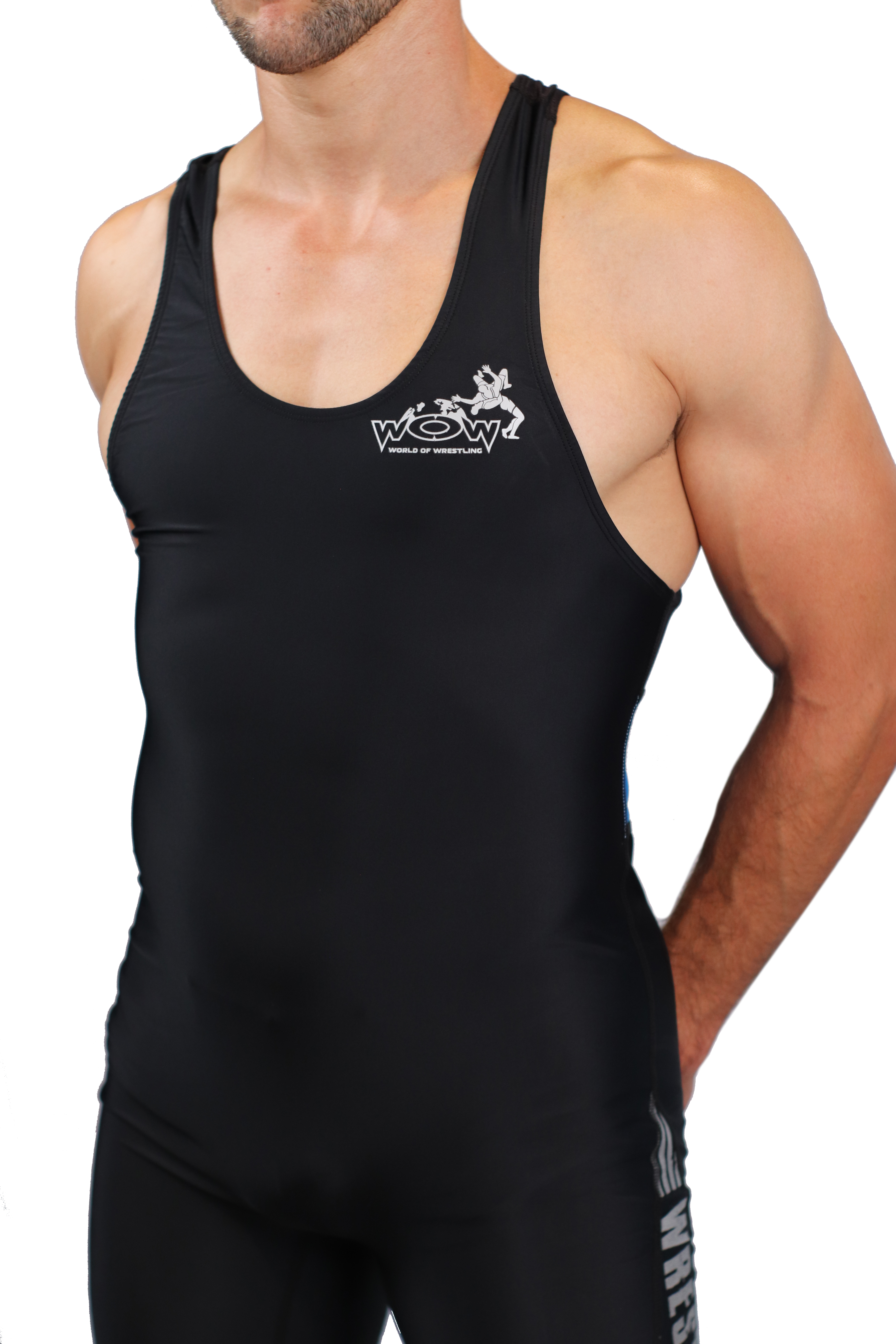 Front-Premium-Ringertrikots-WoW-Wrestling Trikot Premium Doppelpack Herren