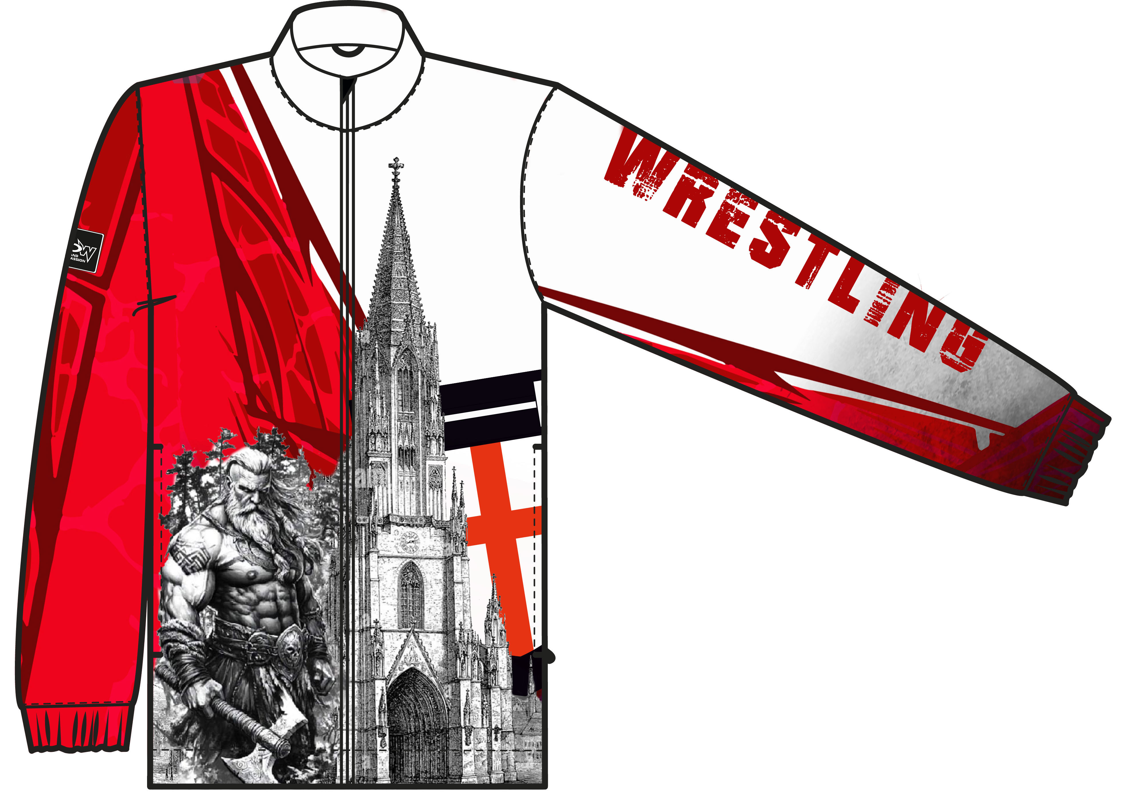 Trainingsjacke ASV Freiburg Herren