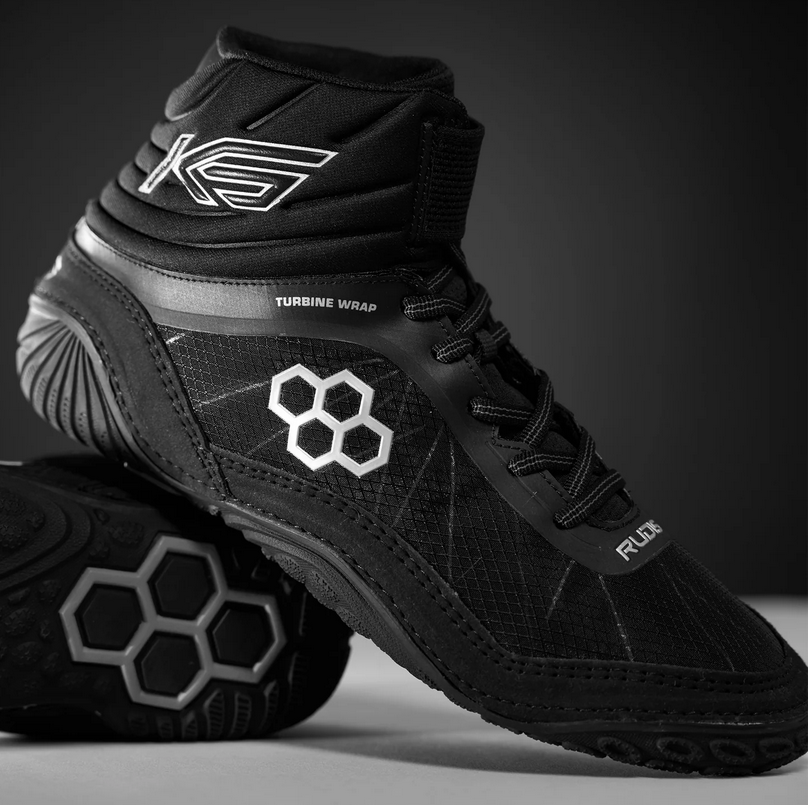 Ringerschuhe Rudis KS Turbine Adult - MIDNIGHT CHROME 