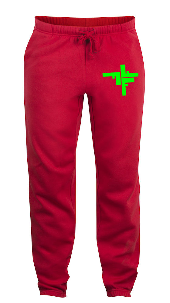 rot-gr-n Fechers Fitness Factory Jogginghose Damen / Herren