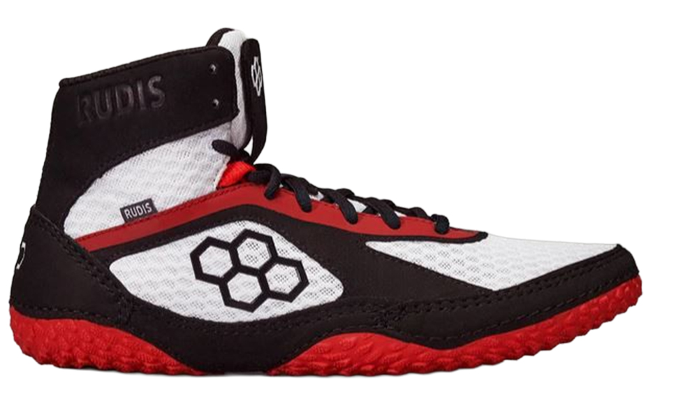 RUDIS Alpha 2.0 Adult Wrestling Shoes - Metallic Red YOUTH
