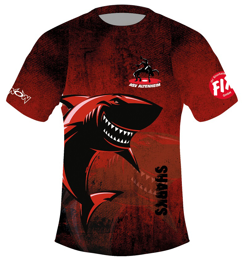 Volldesigntes T-Shirt Kinder - ASV Altenheim  Volldesigntes T-Shirt Kinder - ASV Altenheim