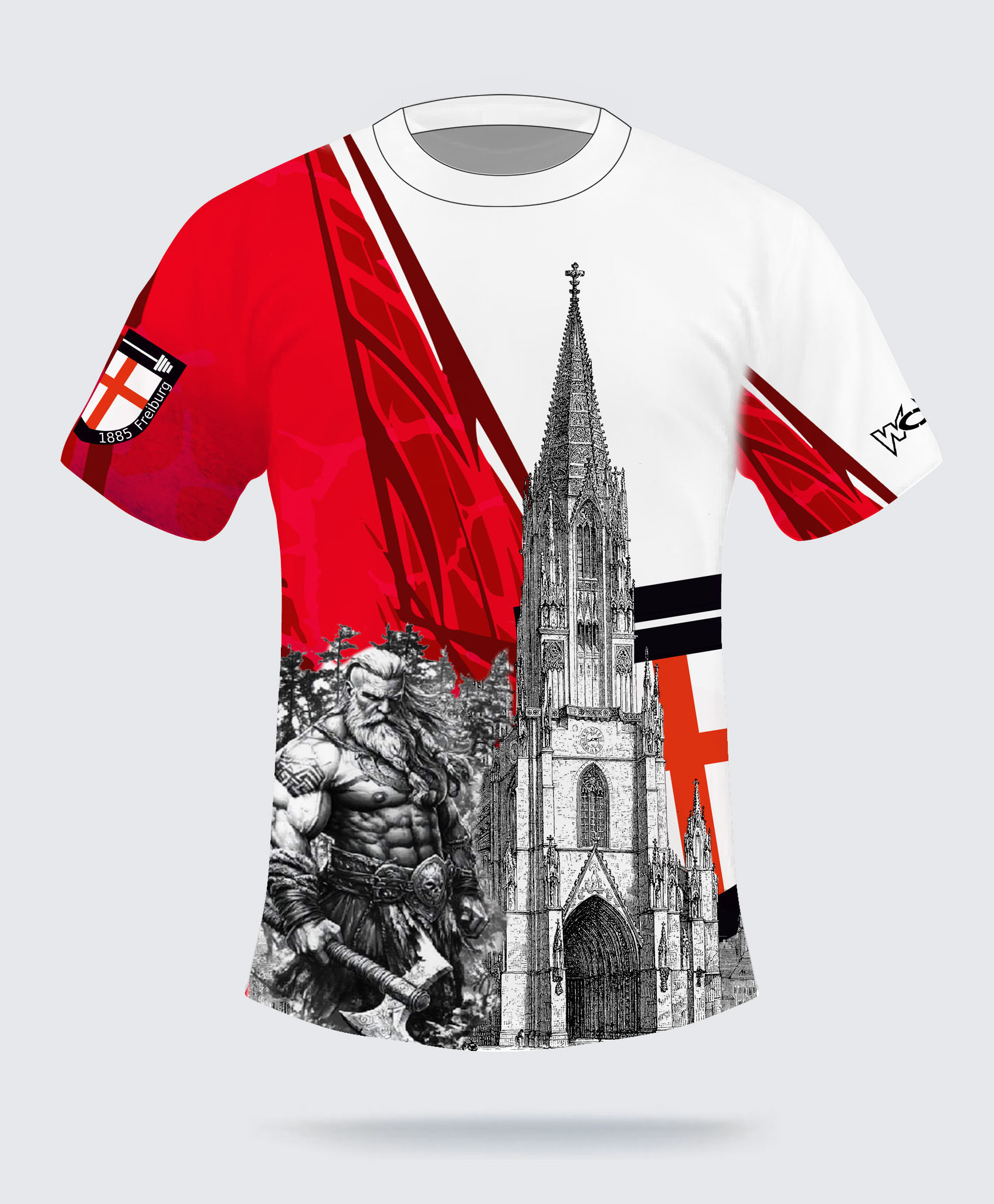 T-Shirt ASV Freiburg Herren  