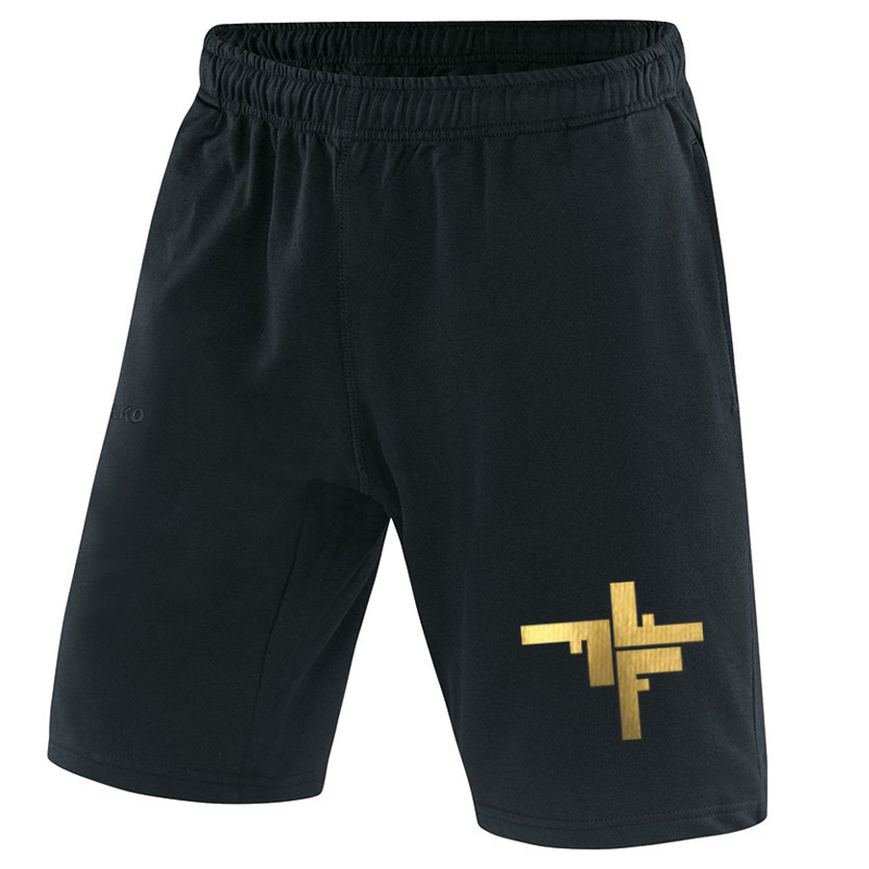 schwarz-gold Fechers Fitness Factory Short Kinder