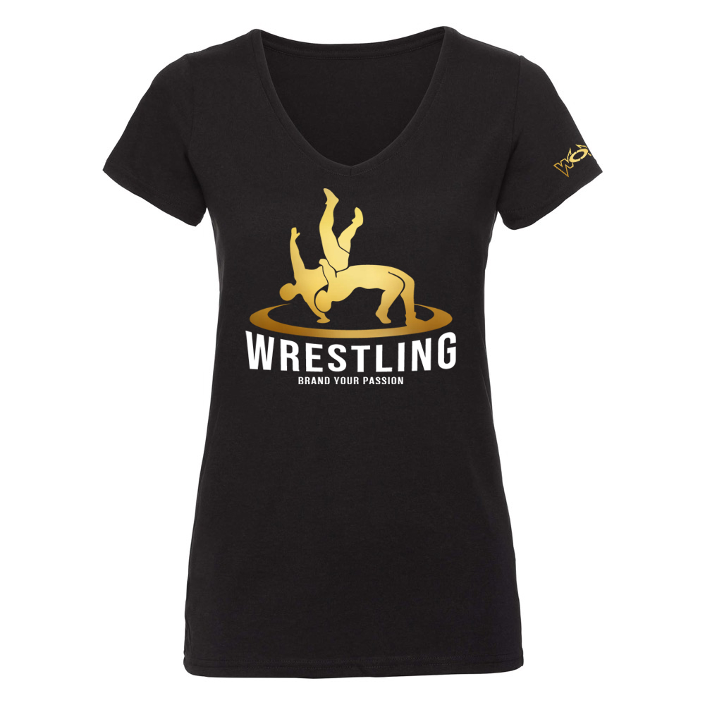 Wrestler in Action T-Shirt Damen