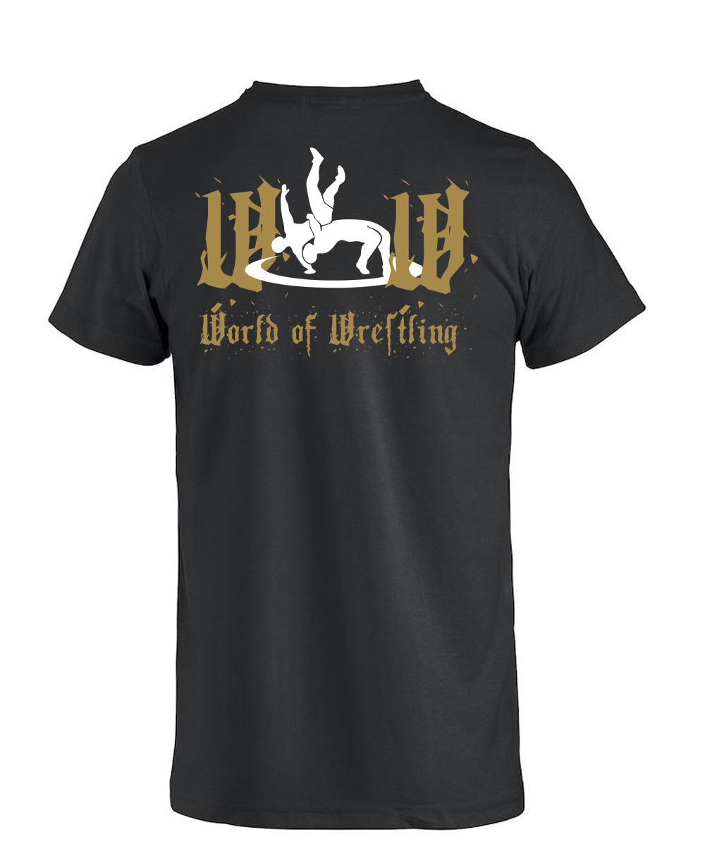Wrestler-R-cken Wrestler T-Shirt Damen / Herren
