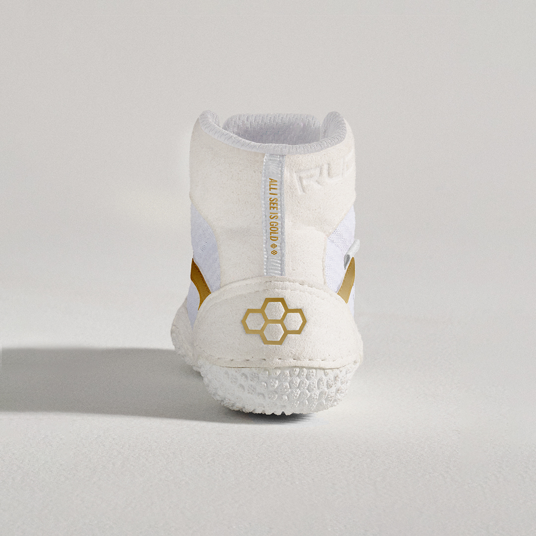 Jordan Burroughs Alpha 2.0 Youth -  White/gold-