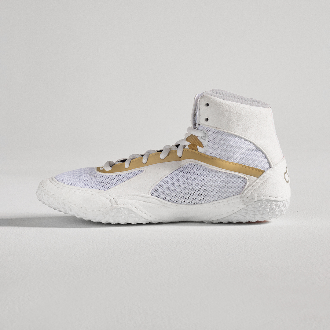 JBA-0006-UN-07-5-Jordan-Burroughs-Alpha-2-0-White-gold-wrestling-shoes-Ringerschuhe-mma-Schuhe-boxing-Shoes-RUDIS-04 Ringerschuhe Rudis Jordan Burroughs Alpha 2.0 Youth -  White/gold - only size 32