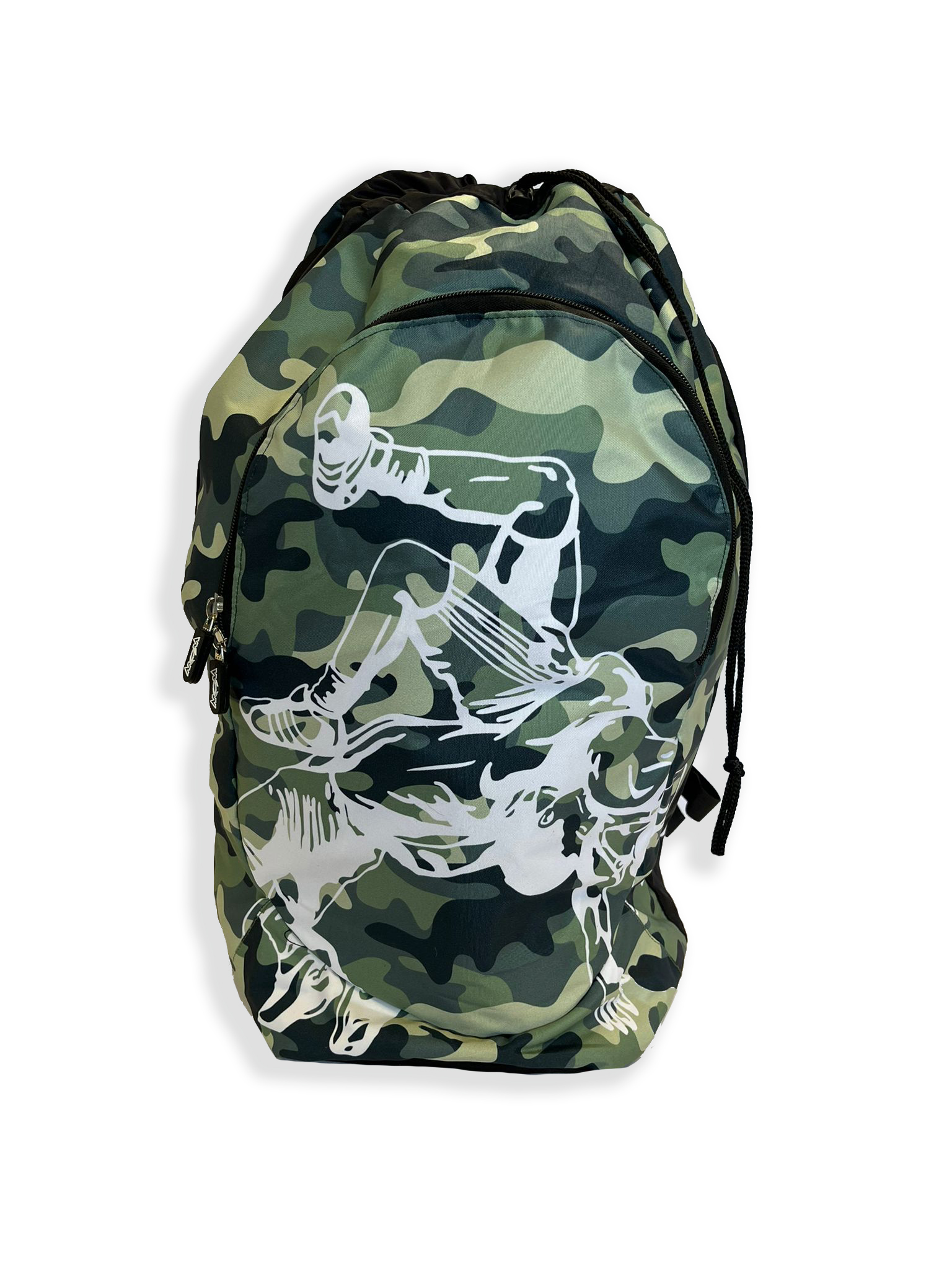 Klein-Rucksack-1 Training Rucksack Backpack Camo Grün Klein