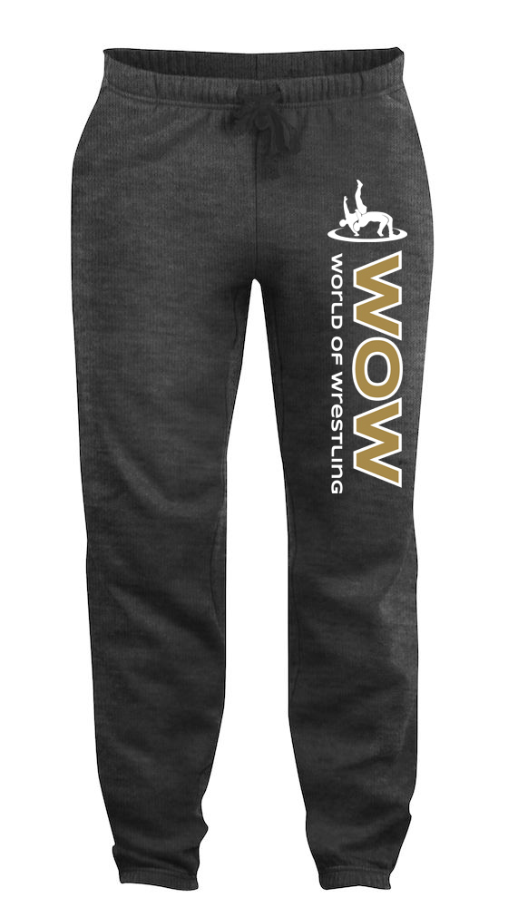 1589758d854da6 WOW Jogginghose Ringer Druck