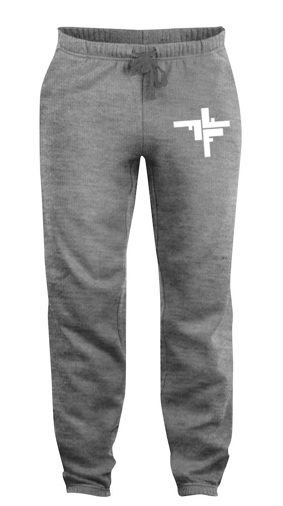 grau-weiss Fechers Fitness Factory Jogginghose Damen / Herren
