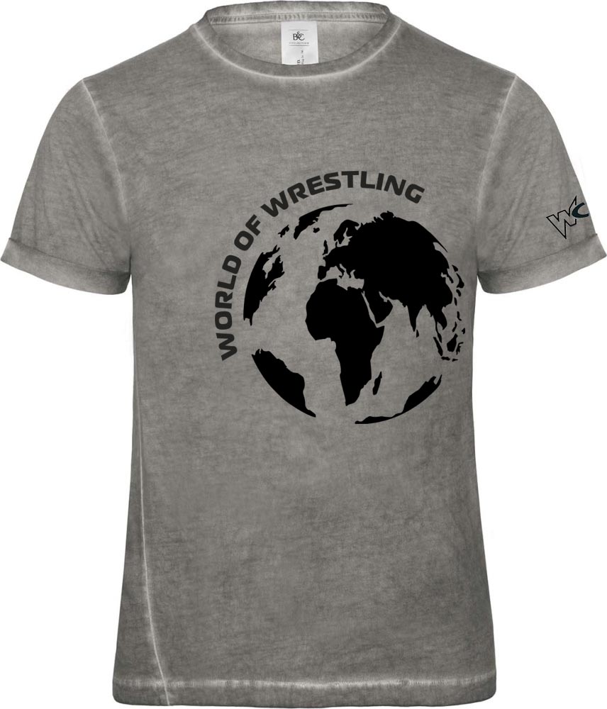 Kugel-1 Wrestling World Style T-Shirt - Herren