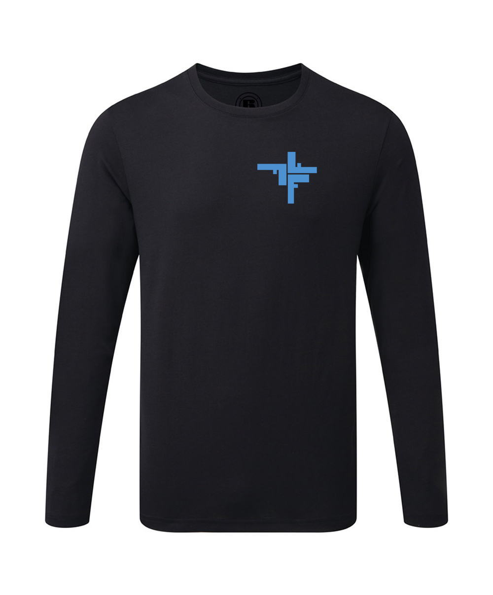 schwarz-blau-158d54bfc98c46 Fechers Fitness Factory Langarmshirt Kinder