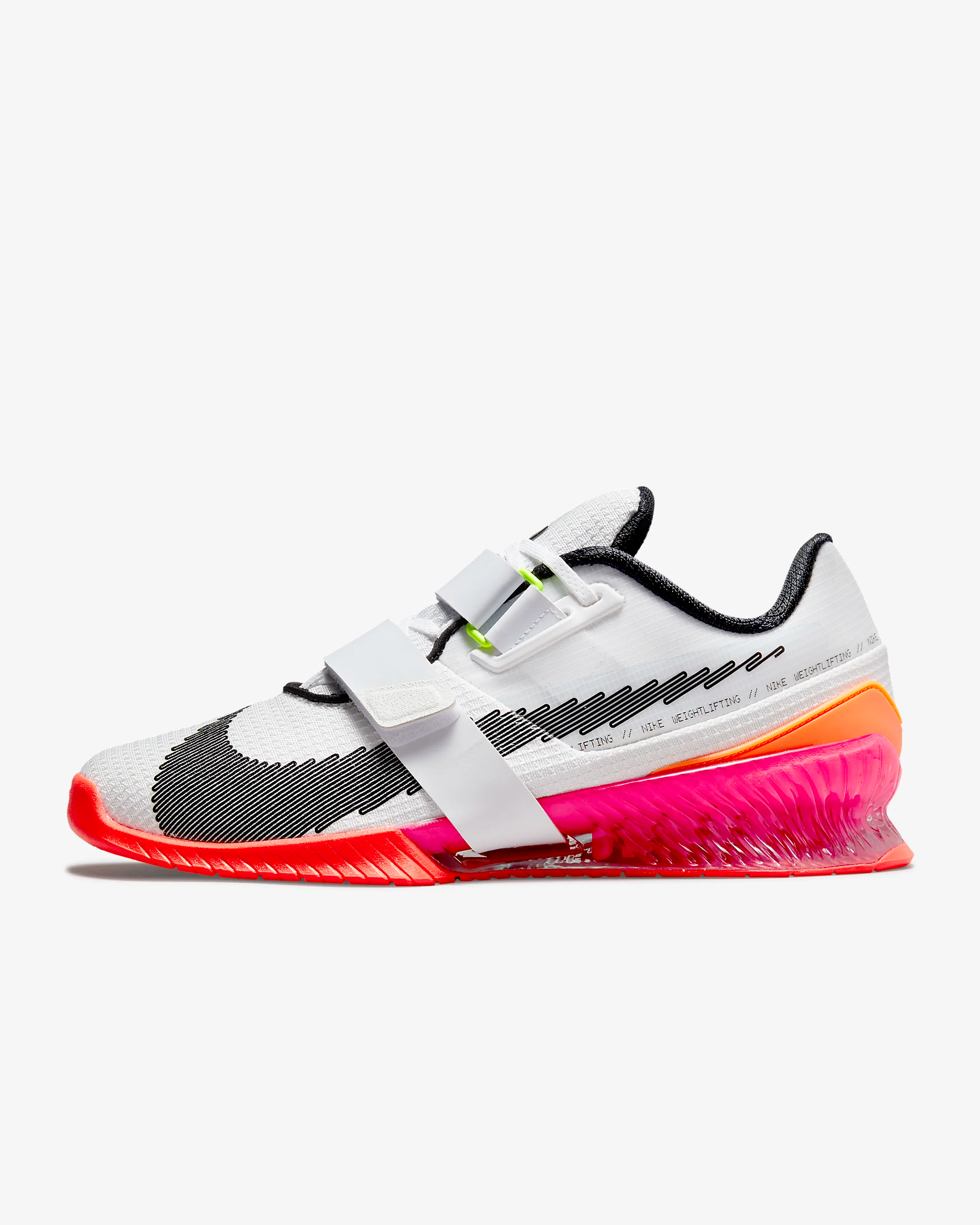  Nike Romaleos 4 white/black/bright crimson/pink blaster 