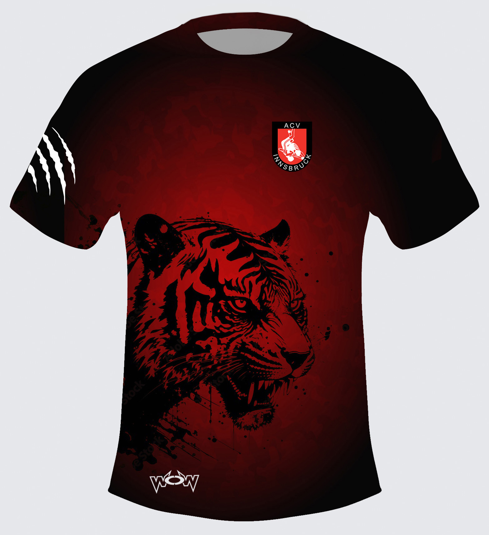 Volldesigntes T-Shirt Kinder - Innsbruck ( Tigers )