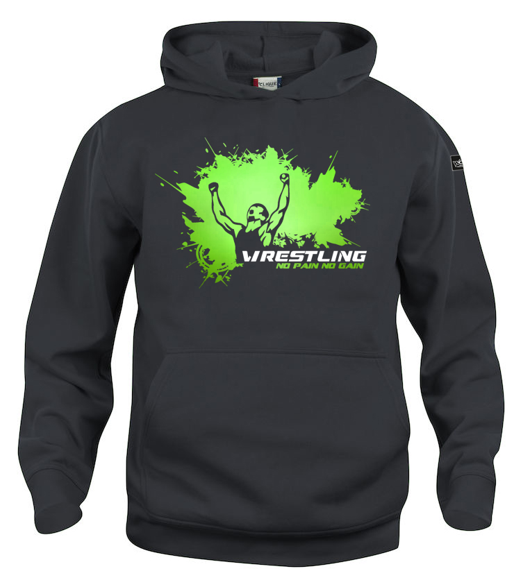 No-Pain-Hoody-Kinder-Gr-n No Pain No Gain Hoody Kinder