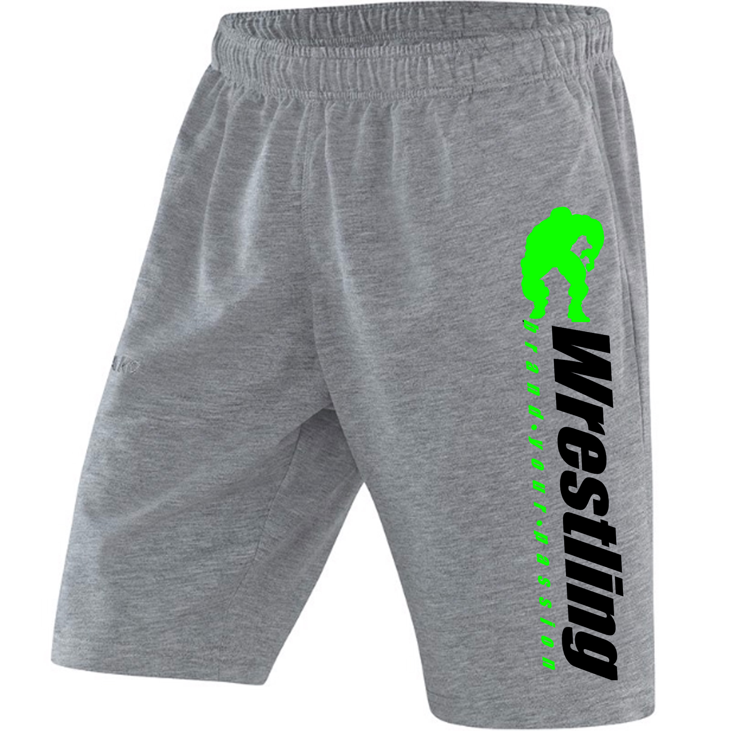 Grau-Gr-n Kombi-Angebot T-Shirt + Short Brand Your Passion