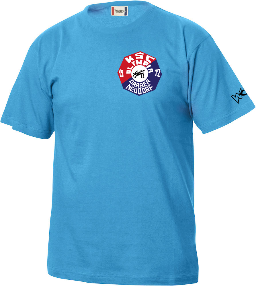 TurkisVorne Graben-Neudorf T-Shirt Türkis Männer