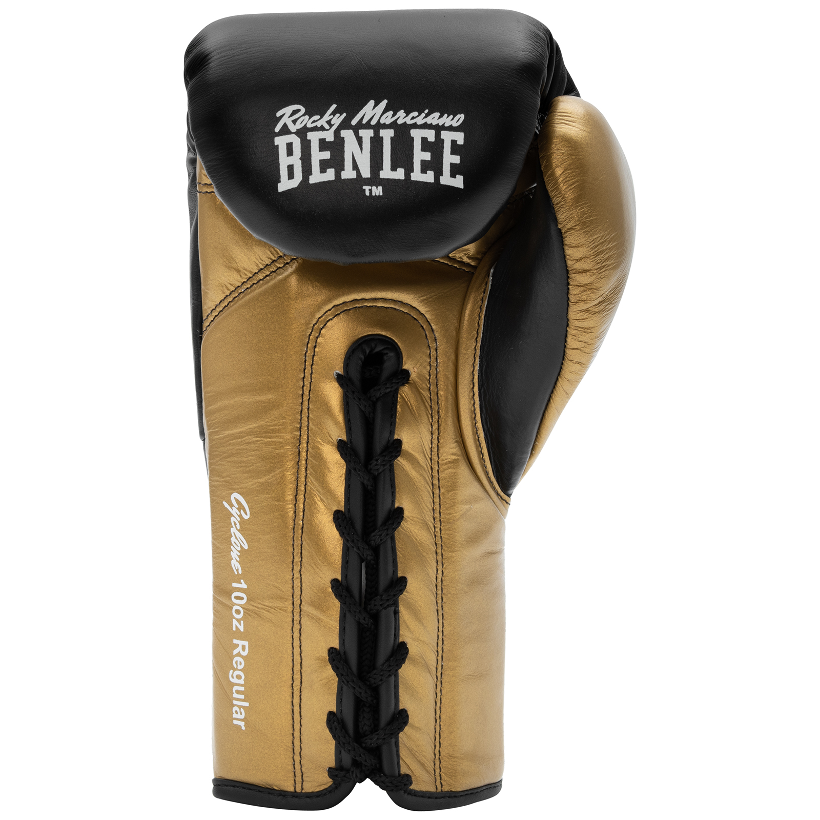 CYCLONE Boxhandschuhe aus Leder - 190095 (6012 Gold/White/Black) CYCLONE Boxhandschuhe aus Leder - 190095 (6012 Gold/White/Black)