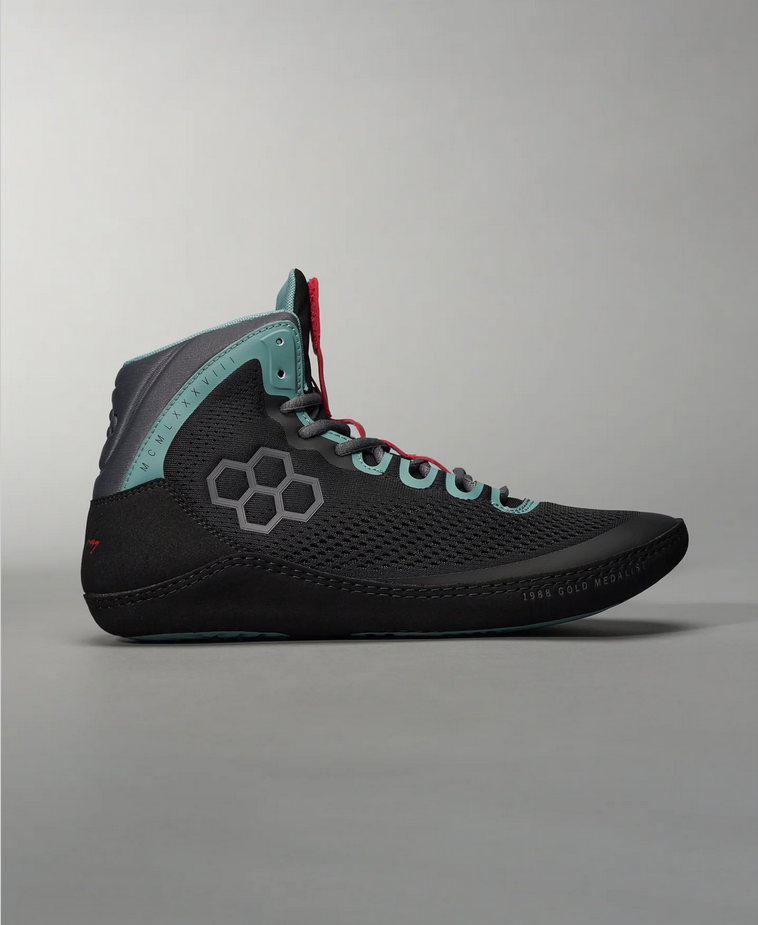 Kenny Monday 1988 Adult Wrestling Shoes - black 