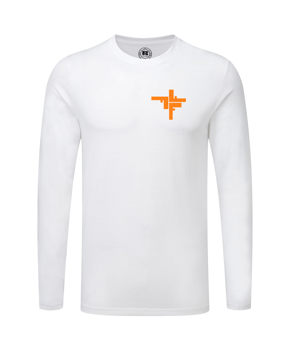 weiss-orange-258d54c1933040 Fechers Fitness Factory Langarmshirt Kinder