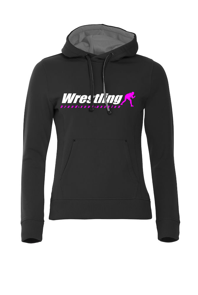 Frauen-Hoody-Schwarz Brand Your Passion Hoody Damen