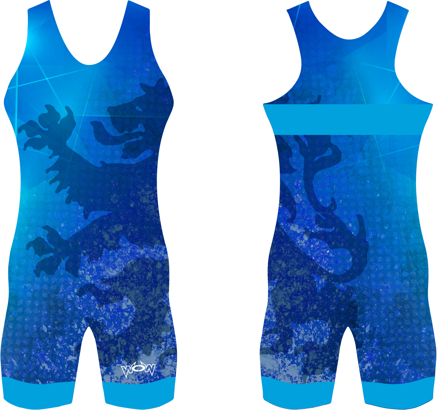Trikot-Ringen-Wrestling-Deutschland-L-we-Lion Trikot Löwe Doppelpack Herren