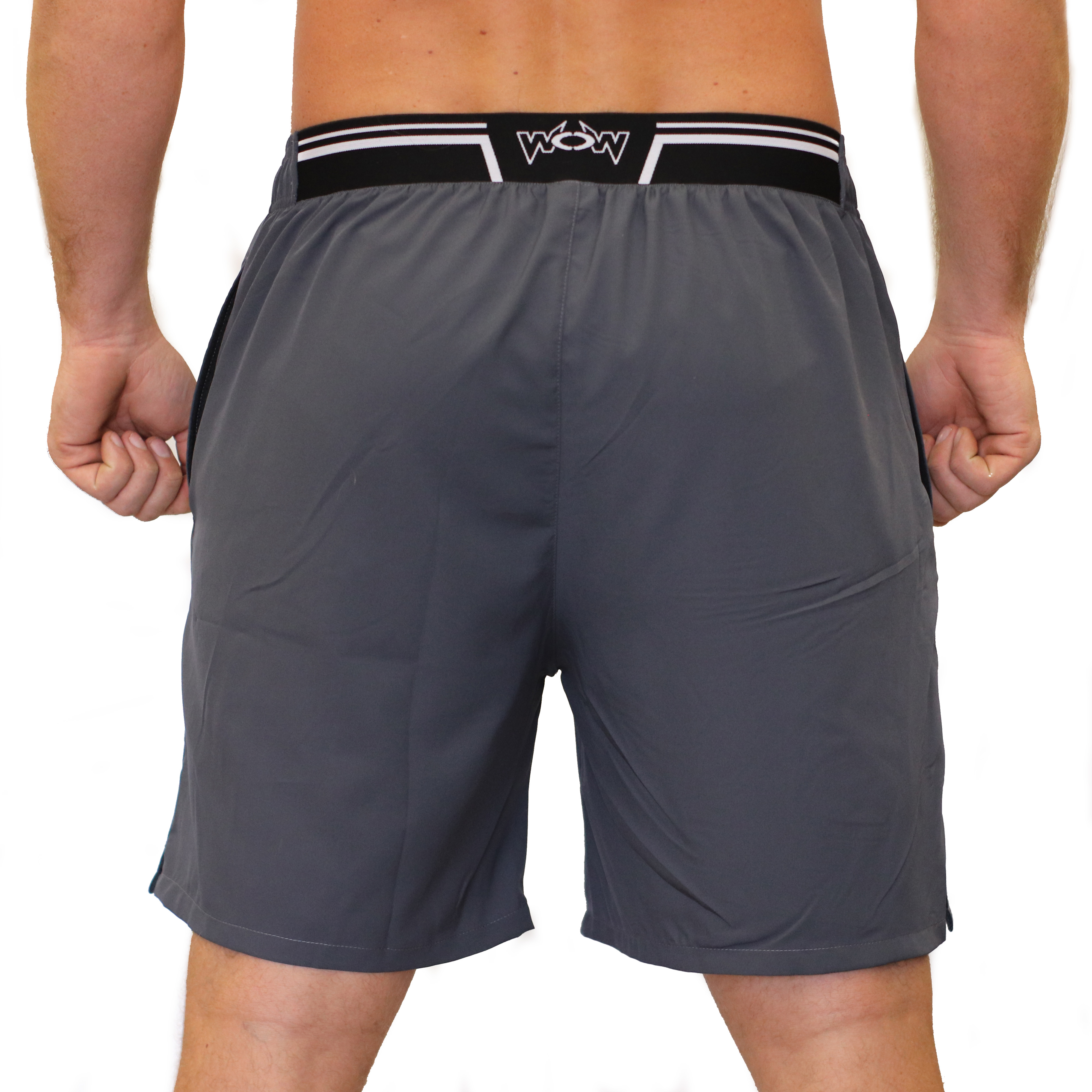Premium-Shorts-Hinten Premium Shorts Limited Edition Grau