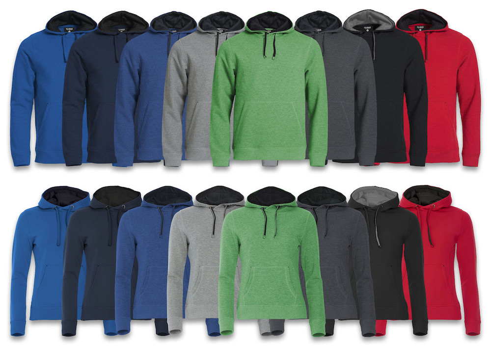 Hoodies 20 Hoodys Premium mit bedrucktem Logo vorne +  Schriftzug hinten