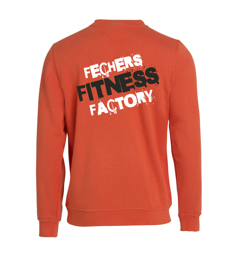 Orange-hinten FFF Pulli Damen / Herren
