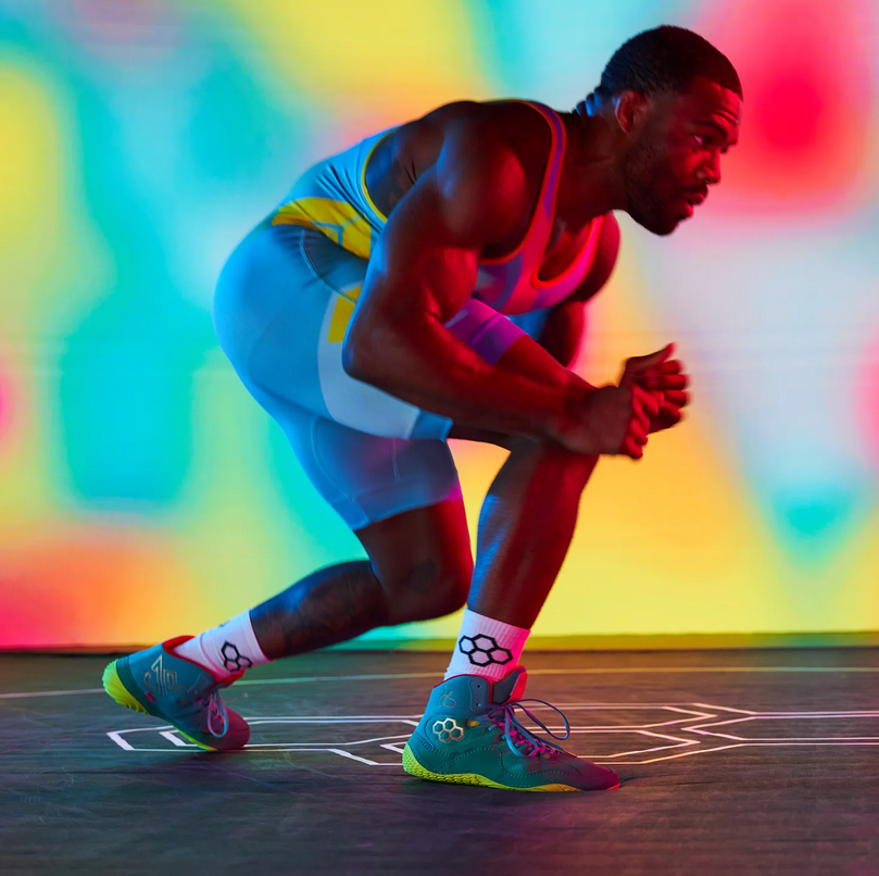 Ringerschuhe Rudis JB1 - Jordan Burroughs - Chameleon