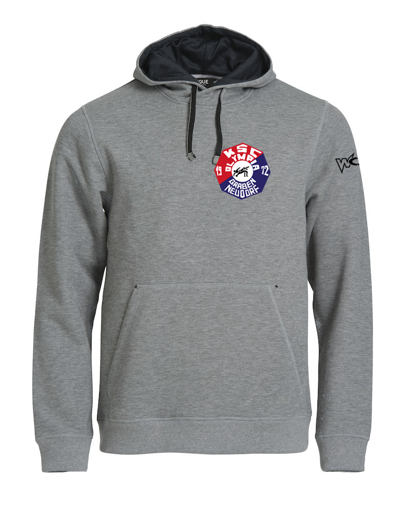 Graben-Neudorf Hoody Grau Herren