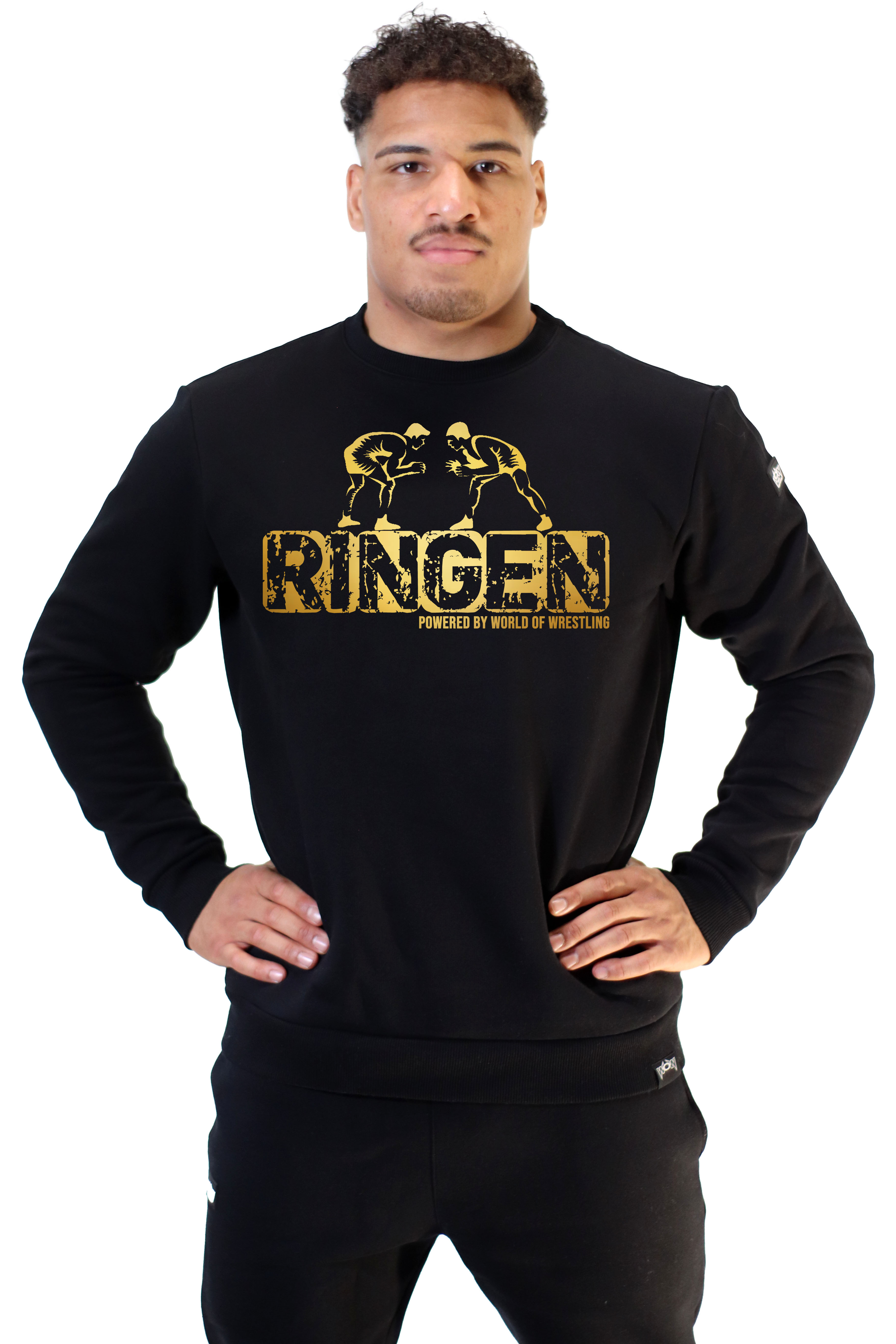 RINGEN Powered By World of Wrestling Pullover RINGEN Powered By World of Wrestling Pullover