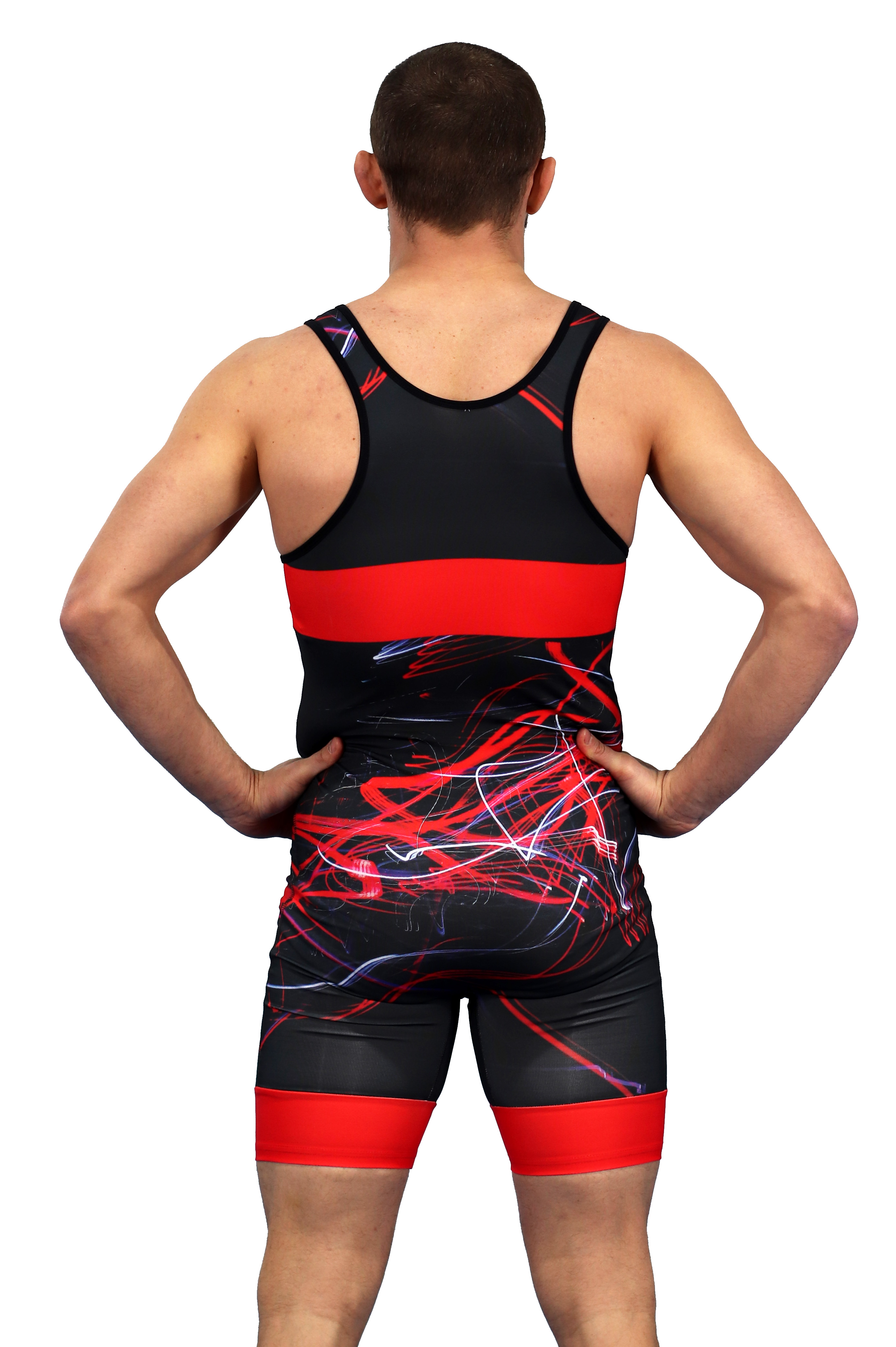 Snake-Rot-Hinten Trikot Snake Doppelpack Herren