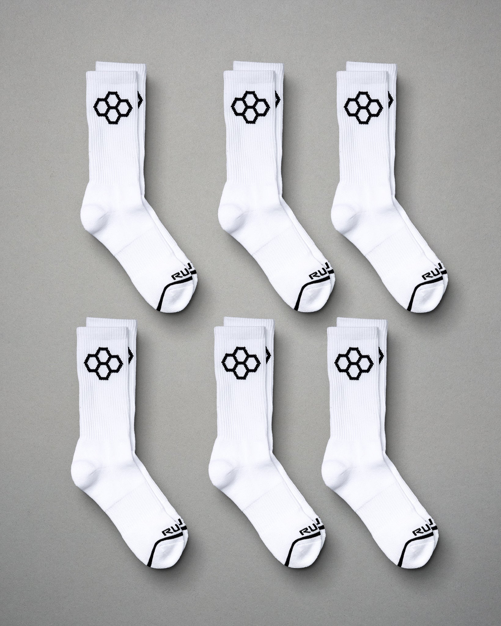 RUDIS Weiße  Socken (6 Paar)