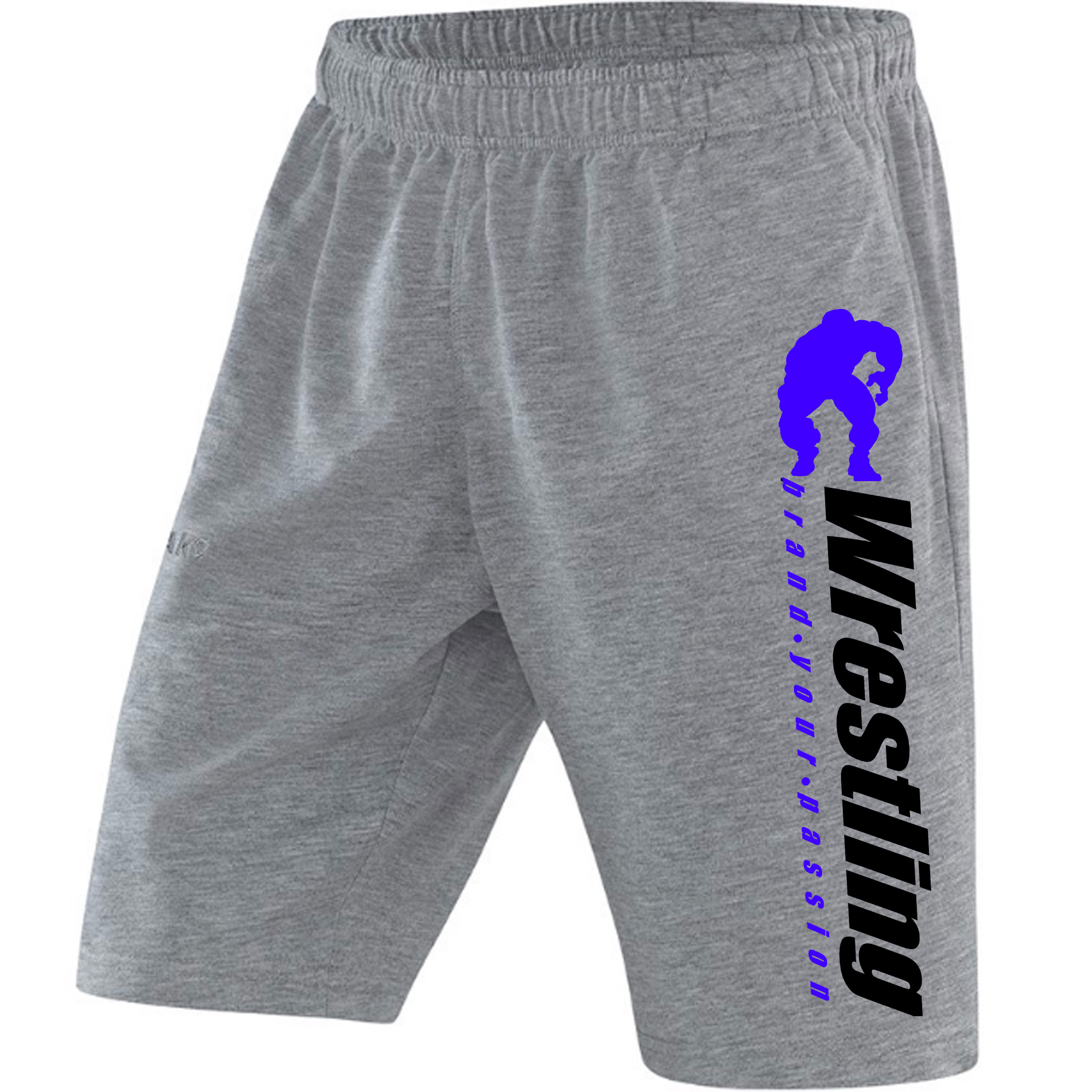 Grau-Blau Kombi-Angebot T-Shirt + Short Brand Your Passion