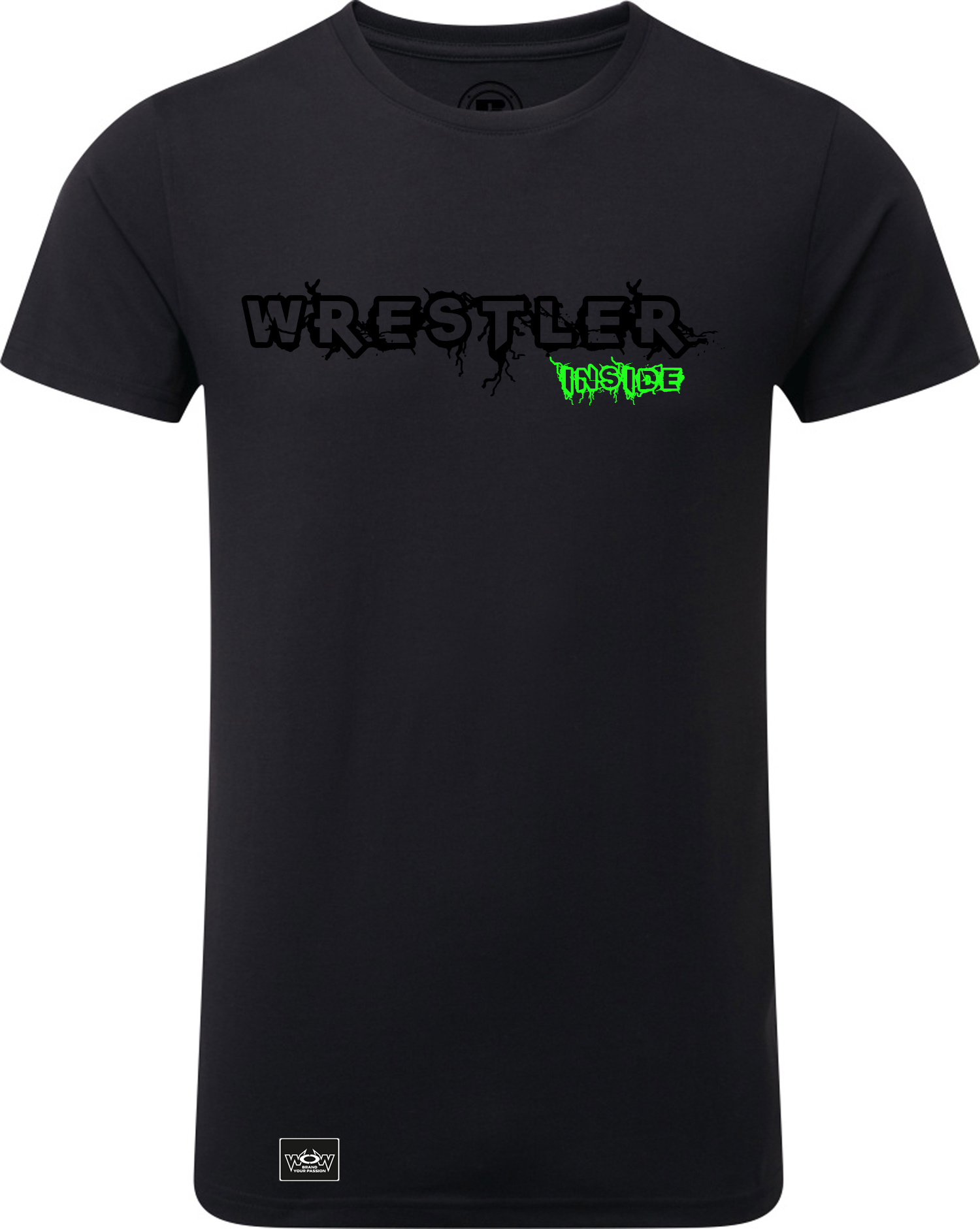 Wrestler Inside T-Shirt