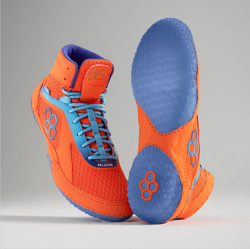 Ringerschuhe Rudis Jordan Burroughs Alpha 2.0 Adult -  united orange Ringerschuhe Rudis Jordan Burroughs Alpha 2.0 Adult -  united orange