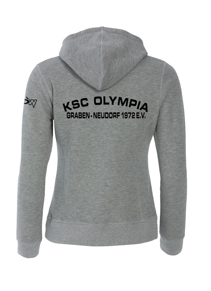 Graben-Neudorf Hoody Grau Damen