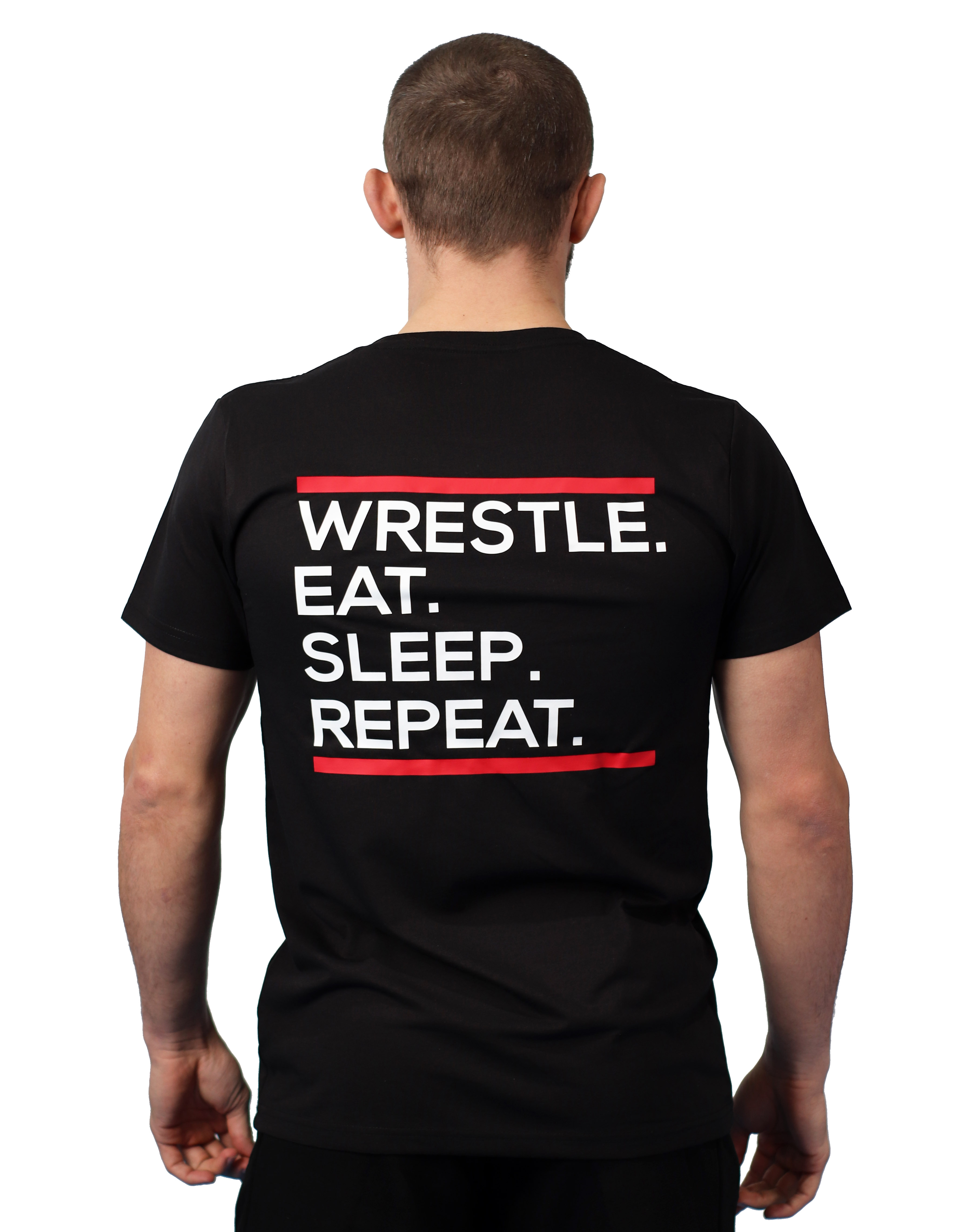 Wrestle Eat Sleep Repeat T-Shirt