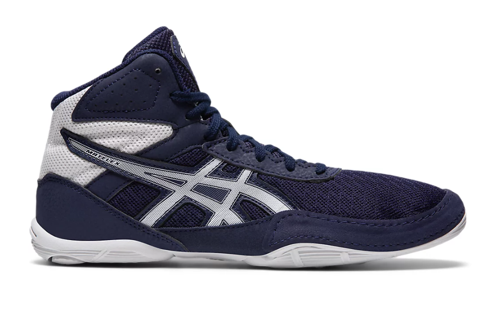 Matflex-6-GS-navy-white-Ringerschuhe-ASICS-Matflex-wrestling-shoes-07 Kinder Matflex 6 GS PEACOAT WHITE - only size 32,5