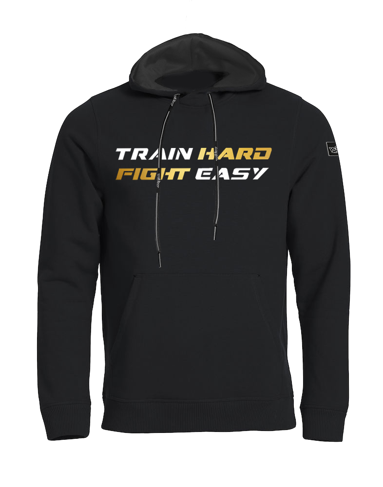 Train Hard Fight Easy Hoody Herren