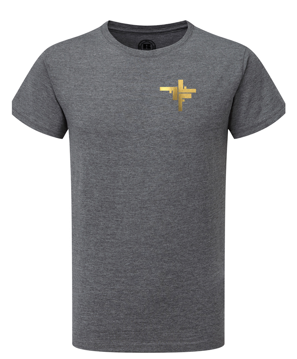 m-grau-gold-vorne58d53c0b4ef6d Fechers Fitness Facory Rundhals T-Shirt Herren