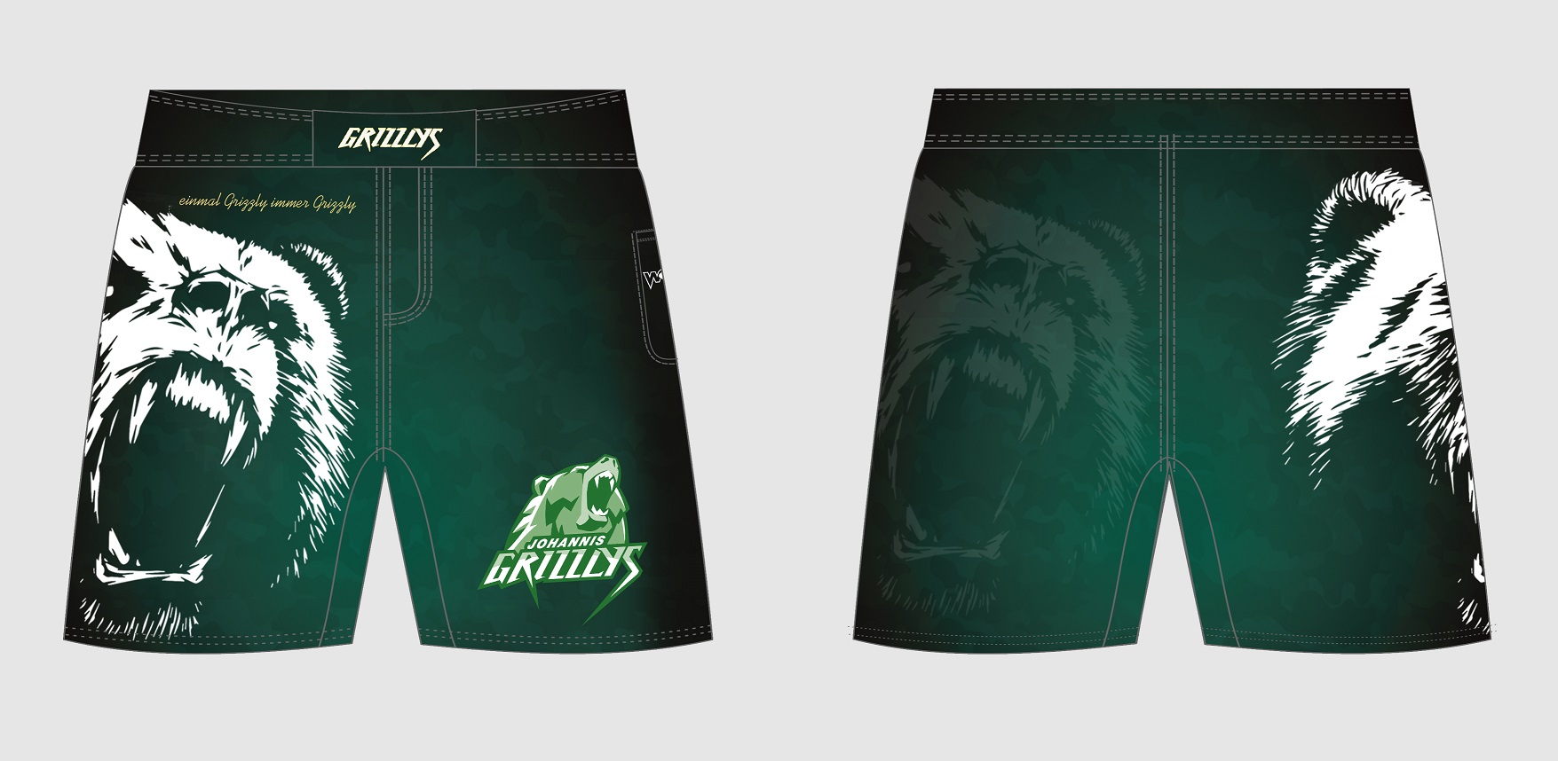 15 Individualisierte MMA-Shorts Kinder