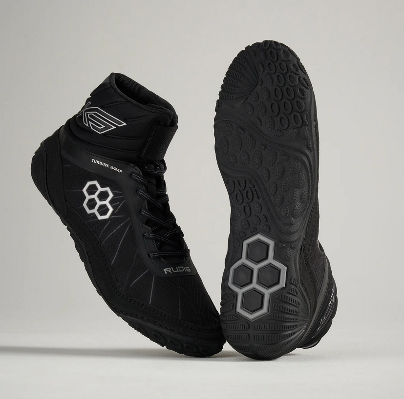 Ringerschuhe Rudis KS Turbine Adult - MIDNIGHT CHROME 