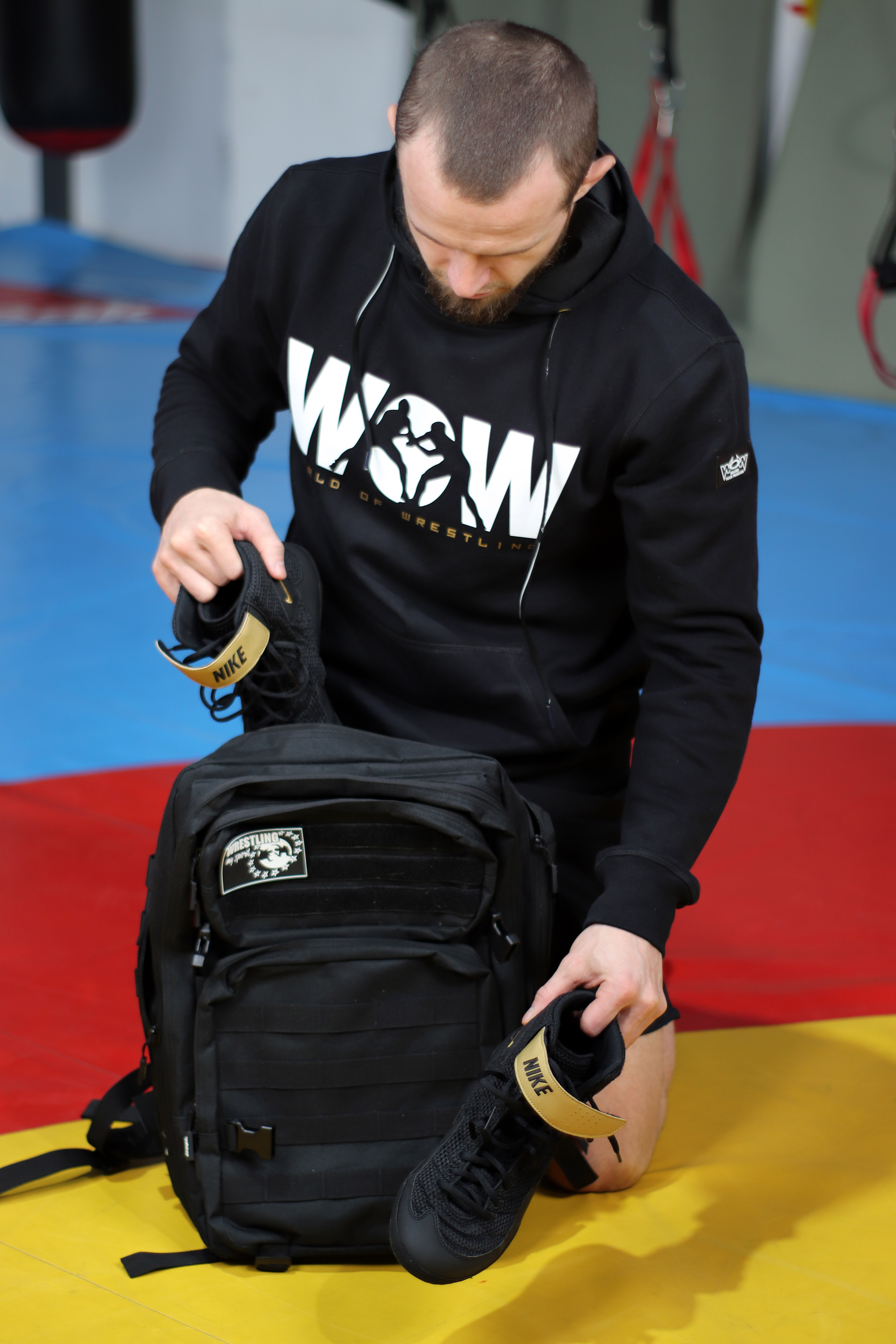 Hoody-WOW-2o4kGyXckDVc8D WoW World of Wrestling Hoody Herren